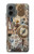 S4100 Collage Scientifique Vintage Etui Coque Housse pour Motorola Moto G 5G (2024)