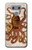 S2801 Vintage Octopus Etui Coque Housse pour LG G6
