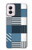 S4082 Motif Patchwork Moderne Etui Coque Housse pour Motorola Moto G Power 5G (2024)