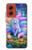 S4088 Esprit Renard Fantastique Etui Coque Housse pour Motorola Moto G Stylus 5G (2024)