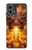 S4090 Dragon de Feu Fantastique Etui Coque Housse pour Motorola Moto G Stylus 5G (2023)