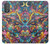 S4085 Art Cosmique Psychédélique Etui Coque Housse pour Motorola Moto G Power 2022, G Play 2023