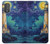 S4092 Phare au Clair de Lune Etui Coque Housse pour Motorola Moto G Power 2022, G Play 2023