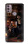 S4102 Art Taverne au Crâne Vintage Etui Coque Housse pour Motorola Moto G30, G20, G10