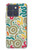 S4078 Motif Abstrait Coloré Etui Coque Housse pour Motorola Edge 70