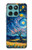 S4081 Art Galaxie Nocturne Etui Coque Housse pour Motorola Edge 60 Fusion