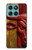 S4098 Art Taureau Espagnol Sculpté Etui Coque Housse pour Motorola Edge 60 Fusion
