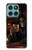 S4102 Art Taverne au Crâne Vintage Etui Coque Housse pour Motorola Edge 60 Fusion