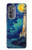 S4092 Phare au Clair de Lune Etui Coque Housse pour Motorola Edge (2022)
