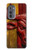 S4098 Art Taureau Espagnol Sculpté Etui Coque Housse pour Motorola Edge (2022)