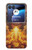 S4090 Dragon de Feu Fantastique Etui Coque Housse pour Motorola Razr 40 Ultra