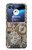 S4100 Collage Scientifique Vintage Etui Coque Housse pour Motorola Razr 40 Ultra