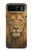 S4093 Portrait de Lion Royal Etui Coque Housse pour Motorola Razr 40