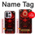 S4099 Illustration Démon Rouge Mystique Etui Coque Housse pour OnePlus 15