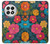 S4105 Motif Floral Coloré Etui Coque Housse pour OnePlus 13
