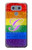 S2899 Rainbow LGBT Gay Pride Flag Etui Coque Housse pour LG G6