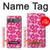 S4097 Motif Floral Rose Etui Coque Housse pour Sony Xperia 10 VII