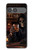 S4102 Art Taverne au Crâne Vintage Etui Coque Housse pour Sony Xperia 10 VII