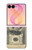 S0702 Dollars d'argent Etui Coque Housse pour Samsung Galaxy Z Flip 8