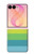 S2363 Arc en ciel Motif Etui Coque Housse pour Samsung Galaxy Z Flip 8