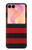 S2638 Noir et Rouge rayé Etui Coque Housse pour Samsung Galaxy Z Flip 8