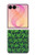 S2666 Motif des plantes Etui Coque Housse pour Samsung Galaxy Z Flip 8
