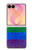 S2683 Arc en ciel Fierté LGBT Drapeau Etui Coque Housse pour Samsung Galaxy Z Flip 8
