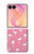 S2858 Motif Flamant rose Etui Coque Housse pour Samsung Galaxy Z Flip 8