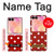 S2951 Rouge Pois Etui Coque Housse pour Samsung Galaxy Z Flip 8