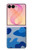 S2958 Armée Bleu Camo Camouflage Etui Coque Housse pour Samsung Galaxy Z Flip 8