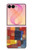 S3341 Paul Klee Raumarchitekturen Etui Coque Housse pour Samsung Galaxy Z Flip 8