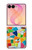 S3391 Art abstrait carreaux de mosaïque graphique Etui Coque Housse pour Samsung Galaxy Z Flip 8