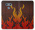 S2988 Rally Car Tire Fire Etui Coque Housse pour LG G6