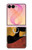 S3453 Africaine Reine Néfertiti Silhouette Etui Coque Housse pour Samsung Galaxy Z Flip 8
