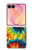 S3459 tie Dye Etui Coque Housse pour Samsung Galaxy Z Flip 8