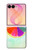S3493 citron coloré Etui Coque Housse pour Samsung Galaxy Z Flip 8