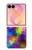 S3677 Mosaïques de briques colorées Etui Coque Housse pour Samsung Galaxy Z Flip 8