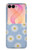 S3681 Motif de fleurs de marguerite Etui Coque Housse pour Samsung Galaxy Z Flip 8