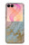 S3717 Imprimé graphique en marbre bleu pastel or rose Etui Coque Housse pour Samsung Galaxy Z Flip 8
