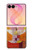 S3811 Paul Klee Senecio Homme Tête Etui Coque Housse pour Samsung Galaxy Z Flip 8