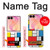 S3814 Composition de dessin au trait Piet Mondrian Etui Coque Housse pour Samsung Galaxy Z Flip 8