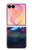 S3982 Nébuleuse colorée de baleine de rêve Etui Coque Housse pour Samsung Galaxy Z Flip 8