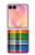 S3983 Texture de tissu LGBTQ Etui Coque Housse pour Samsung Galaxy Z Flip 8