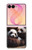 S4008 Famille de pandas Etui Coque Housse pour Samsung Galaxy Z Flip 8