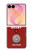 S4011 Graphique de guitare analogique rouge avec delay Etui Coque Housse pour Samsung Galaxy Z Flip 8