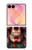 S4015 Drapeau américain de crâne Etui Coque Housse pour Samsung Galaxy Z Flip 8