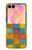 S4077 Aquarelle motif à carreaux colorés Etui Coque Housse pour Samsung Galaxy Z Flip 8