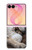 S4089 Loup et Agneau Amicaux Etui Coque Housse pour Samsung Galaxy Z Flip 8