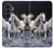 S0246 Cheval Blanc Etui Coque Housse pour Samsung Galaxy Z Fold 8 Ultra