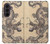 S0318 antique dragon Etui Coque Housse pour Samsung Galaxy Z Fold 8 Ultra